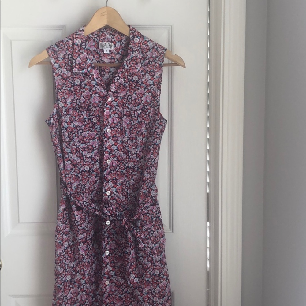 Engineered Garments FWK classic dress in floral